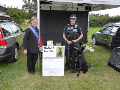 police essex dog bloat awareness support